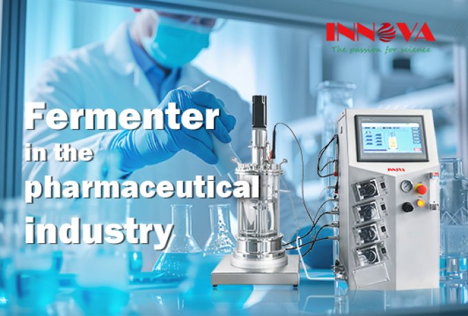 Fermenter in the pharmaceutical industry