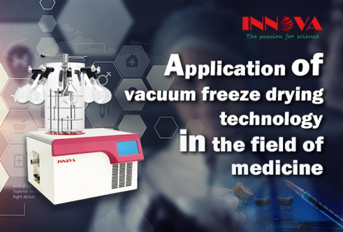 Application of vacuum freeze drying technology in the field of medicine